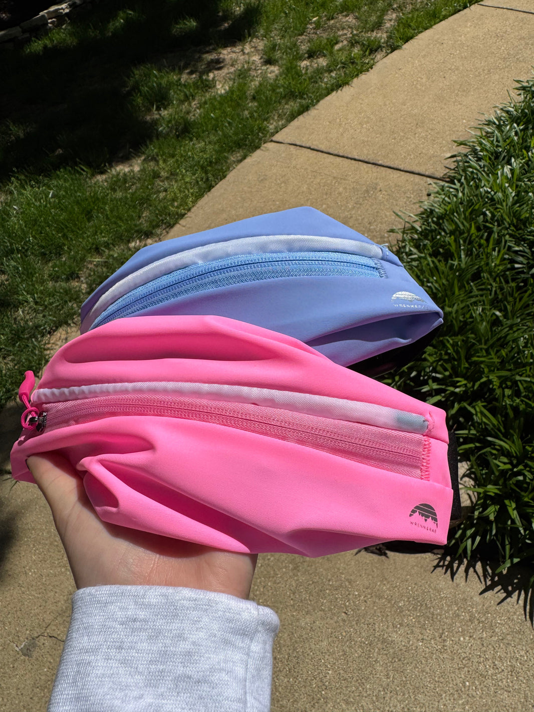 Meet the New Wrenn & Rae LED Belt Bag Colors: Aero Blue & Cosmic Pink